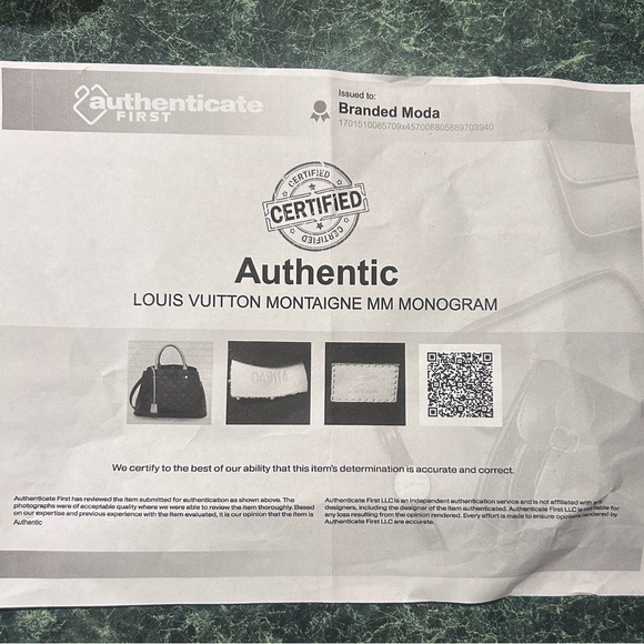 **SOLD**Louis Vuitton Montaigne - Picture 8 of 8